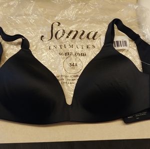 Soma black bra